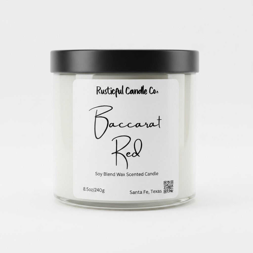 Baccarat Red Scented Candle