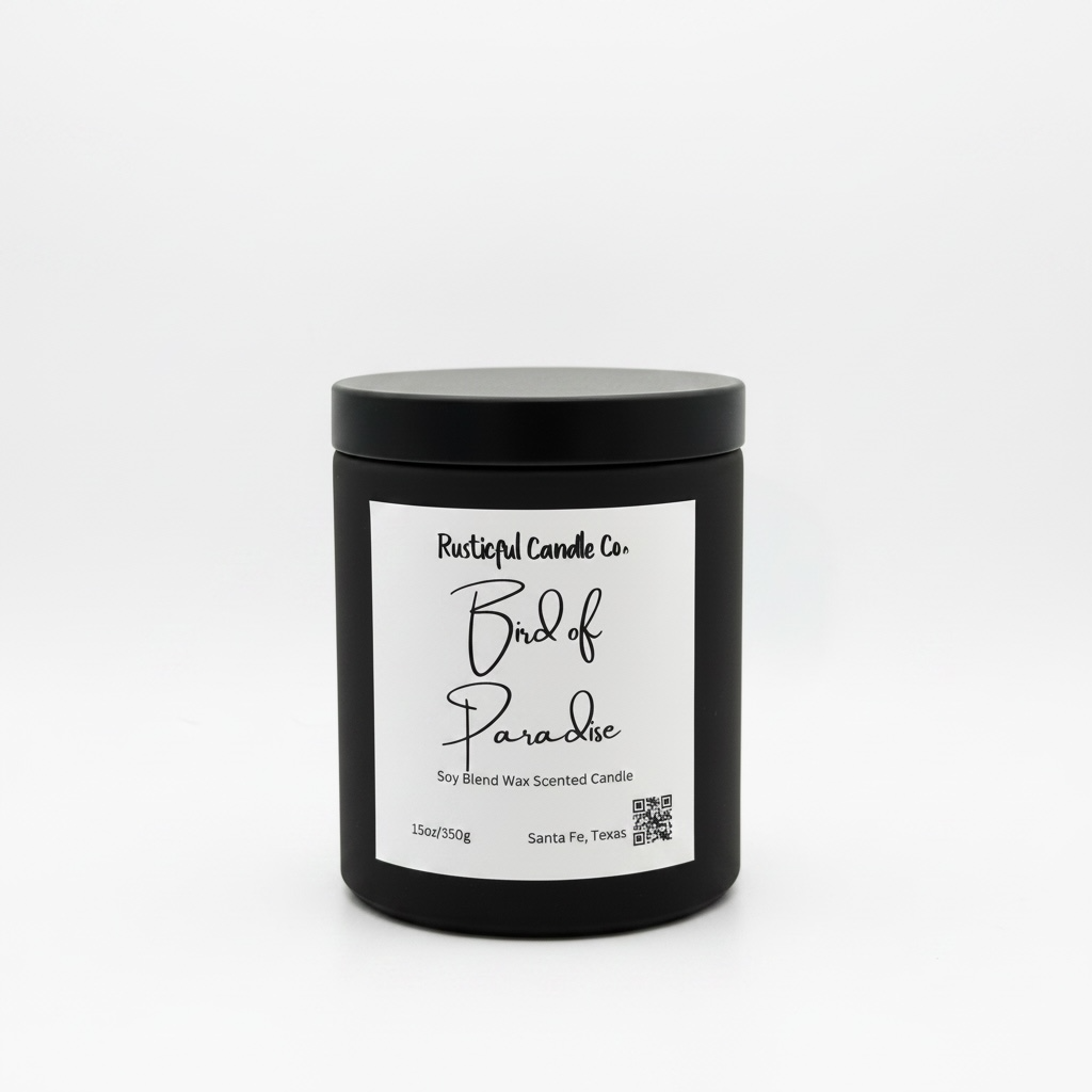 Bird of Paradise Scented 2 Wick Candle