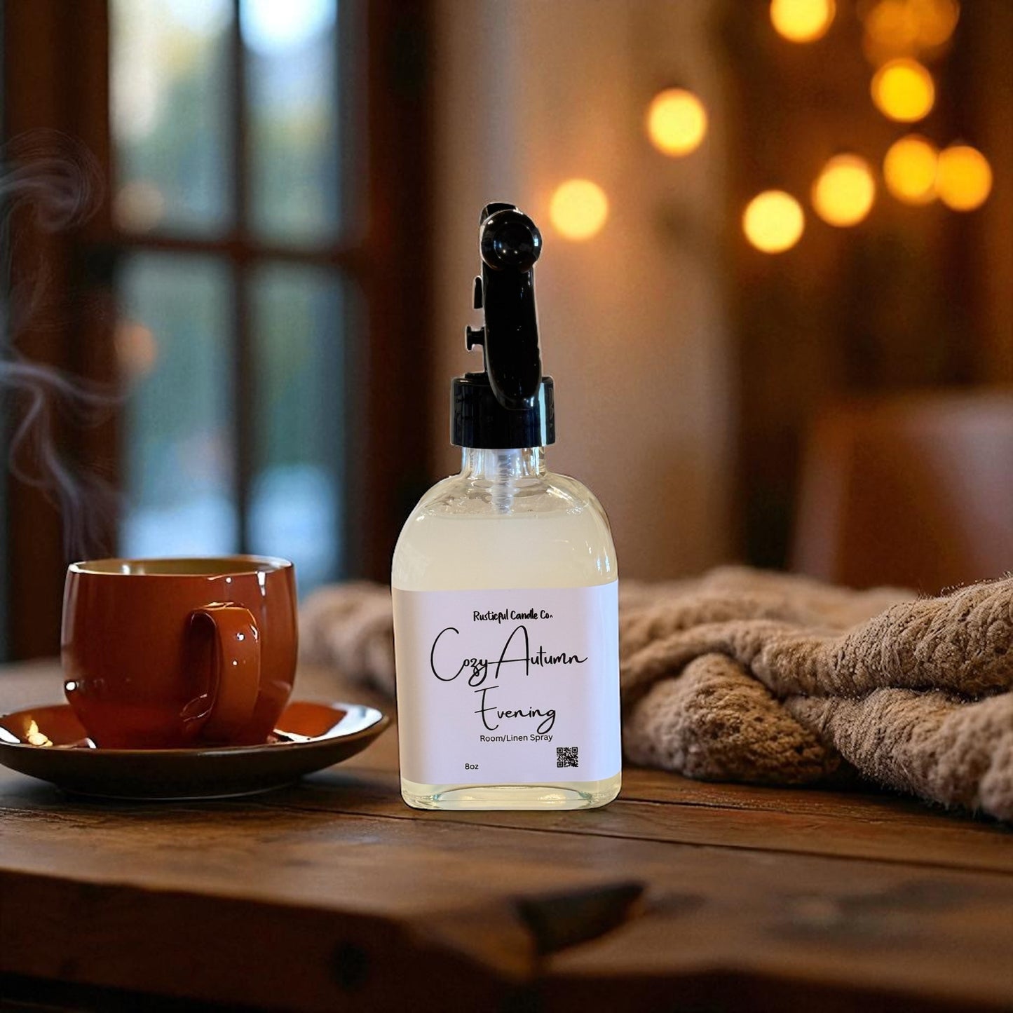 Cozy Autumn Evening Scented Room/Linen Spray