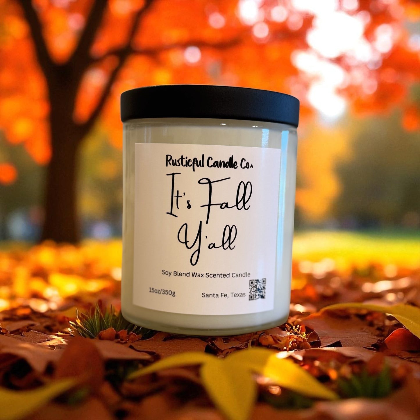 It's Fall Y'all 2 Wick Scented Candle