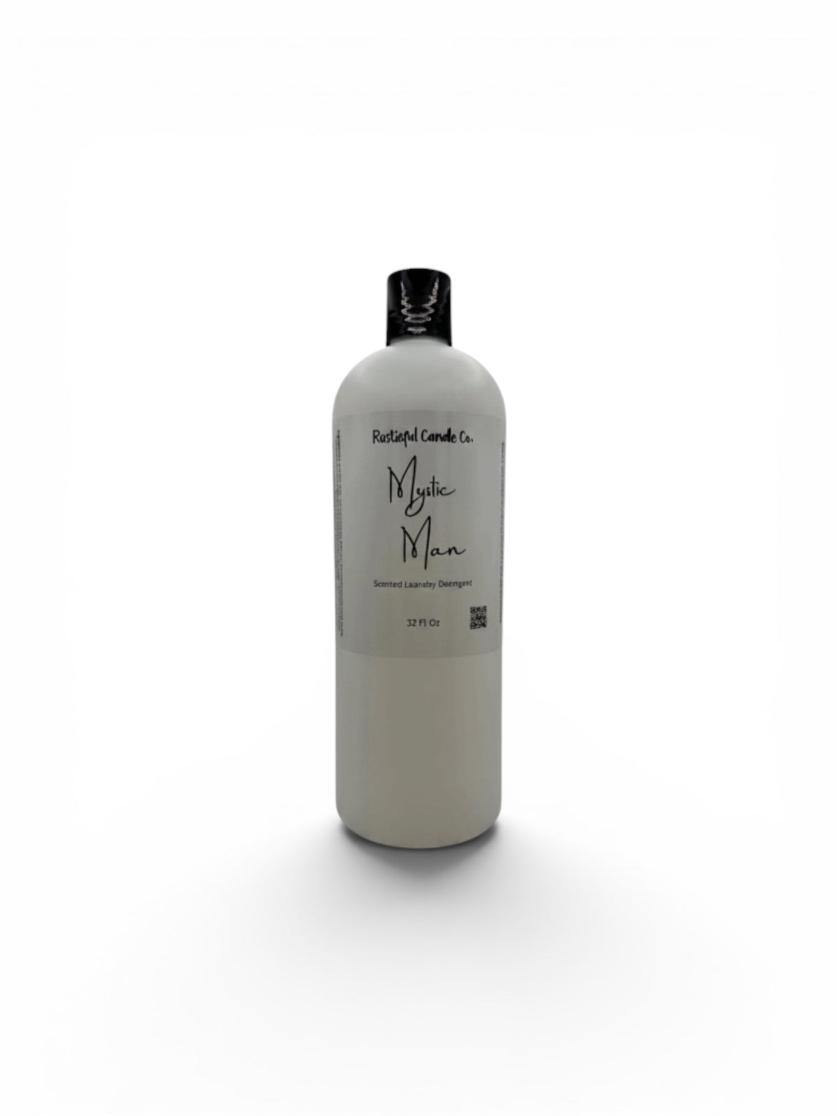 Bottle of 'Mythical Man' product on a white background