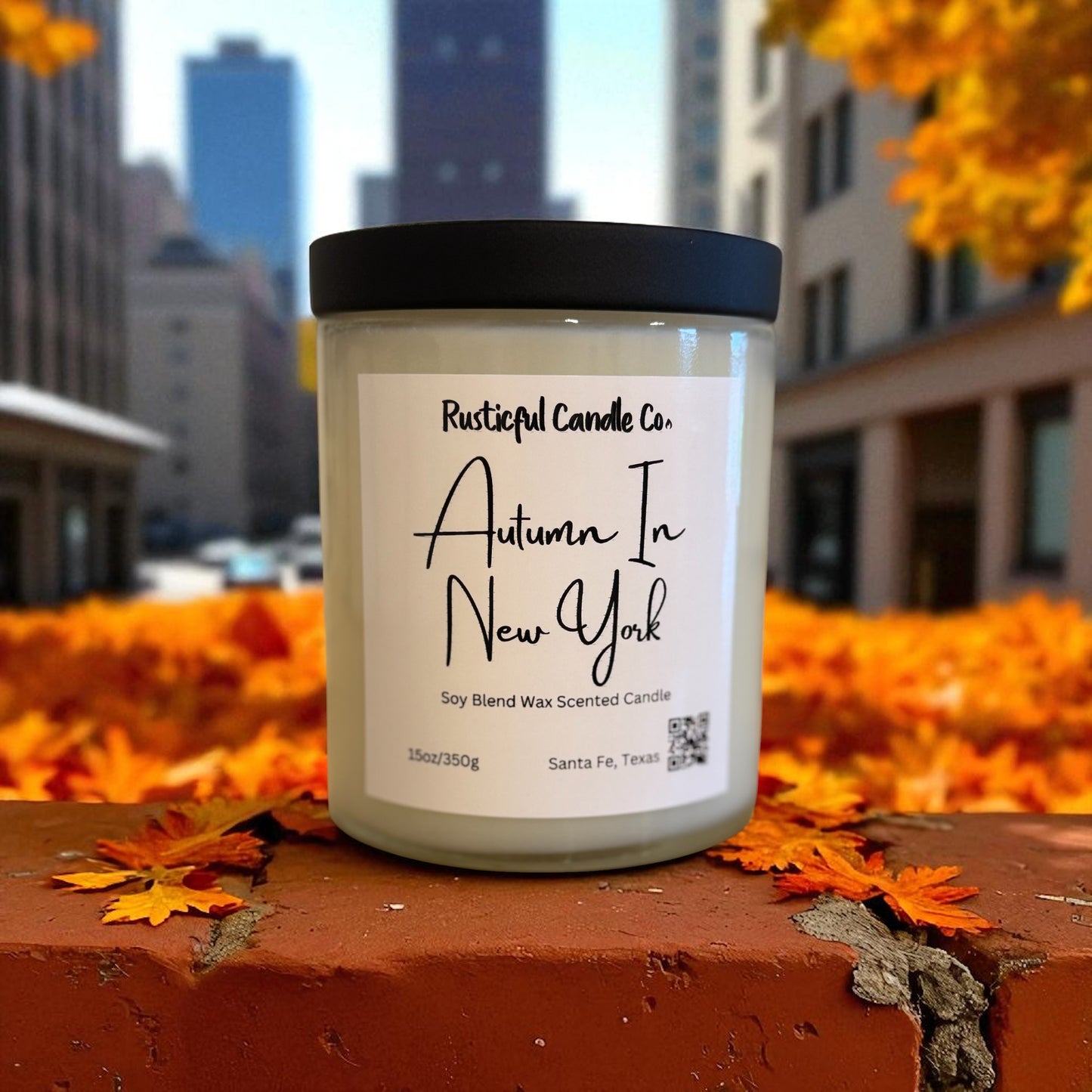 Autumn in New York Scented 2 Wick Candle