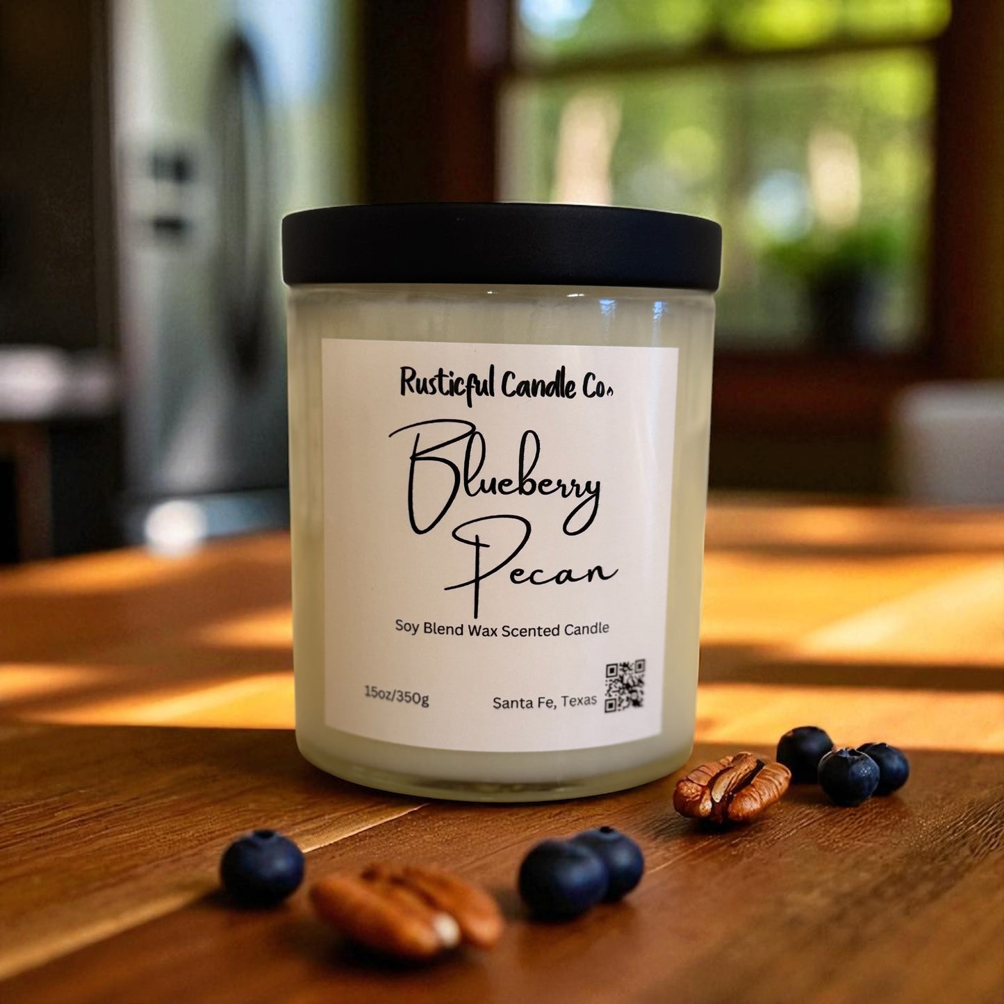 Blueberry Pecan 2 Wick Scented Candle