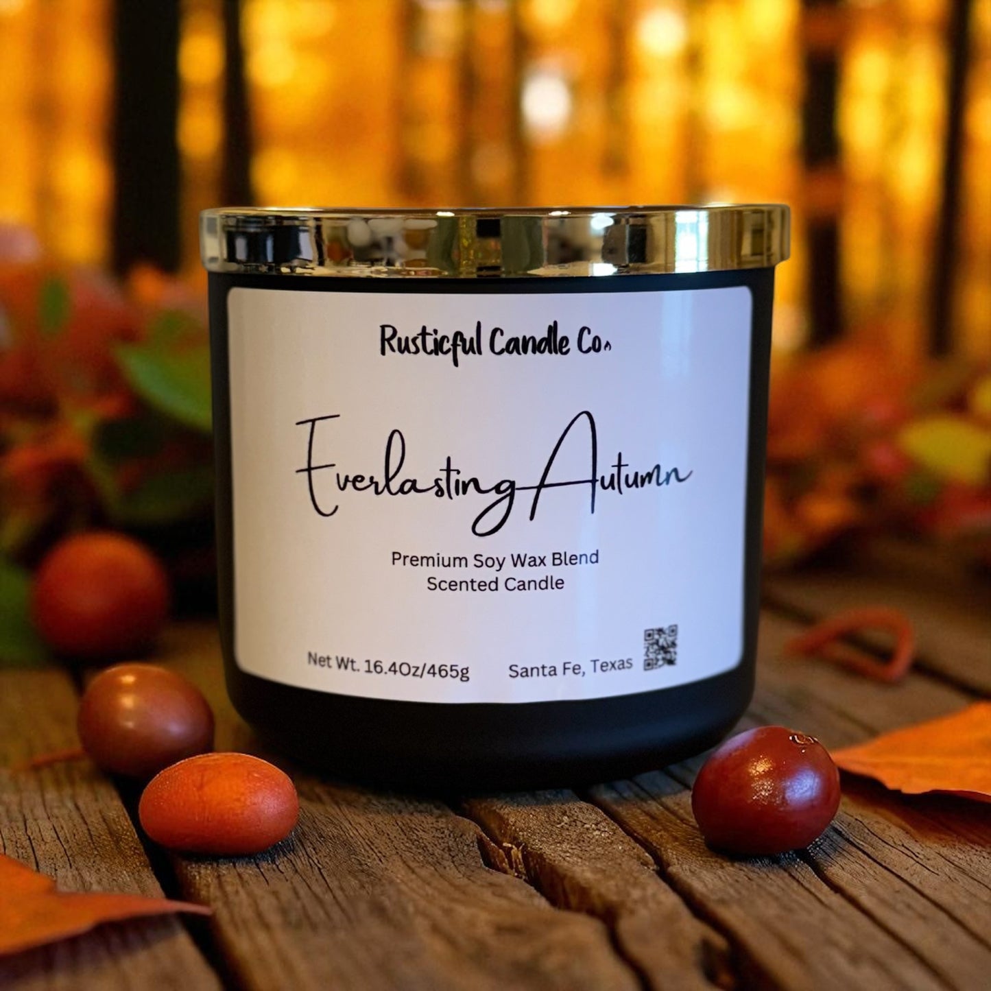 Everlasting Fall 3 Wick Scented Candle
