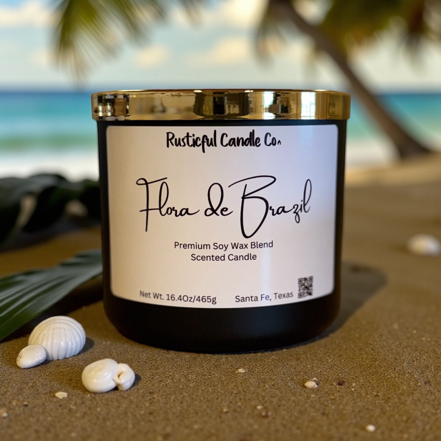 Flora de Brazil 3 Wick Scented Candle