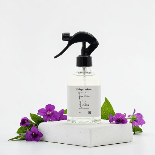 Fuchsia Embers Scented Room & Linen Spray with Odor Eliminator