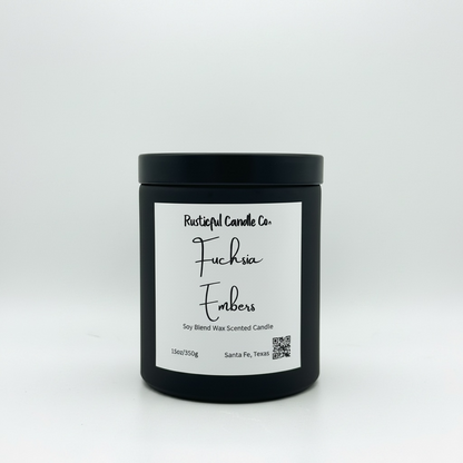 Fuchsia Embers 2 Wick Scented Candle