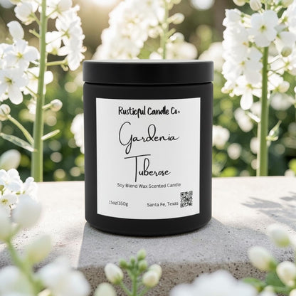 Gardenia Tuberose 2 Wick Scented Candle