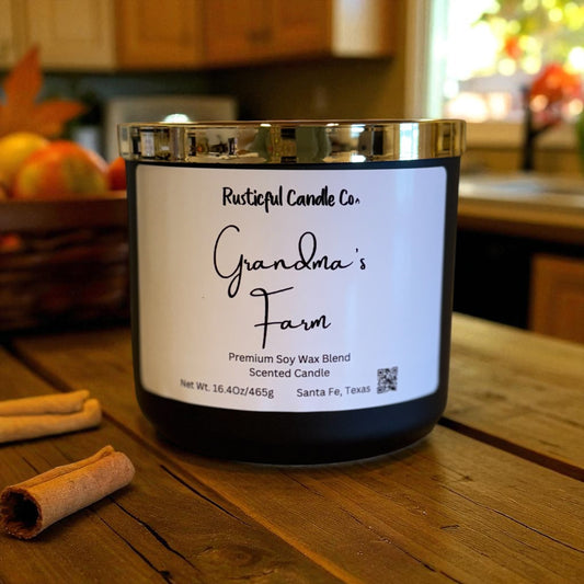 Grandma's Farm 3 Wick Scented Candle