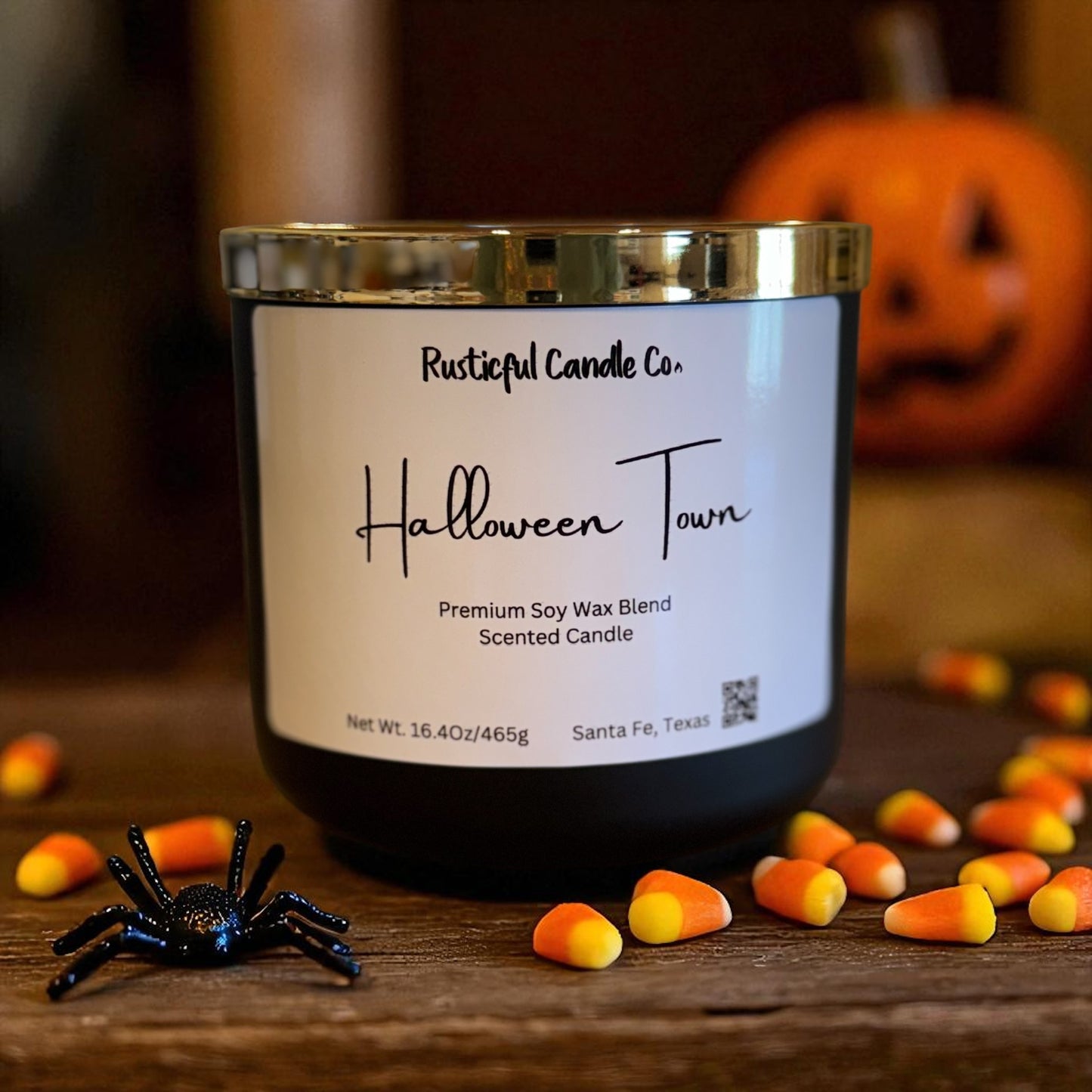 Halloween Town 3 Wick Scented Candle