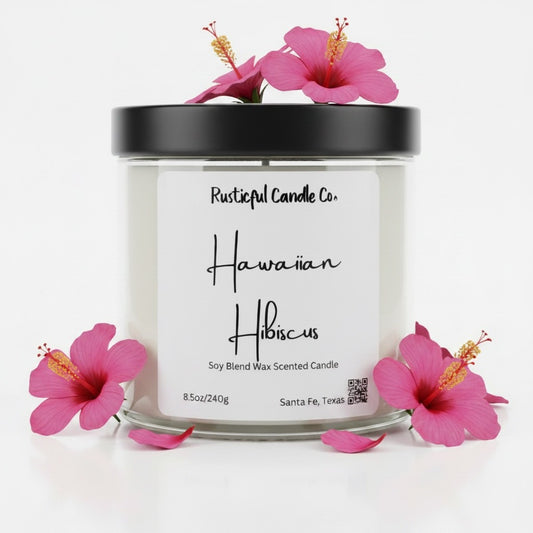Hawaiian Hibiscus Scented Candle