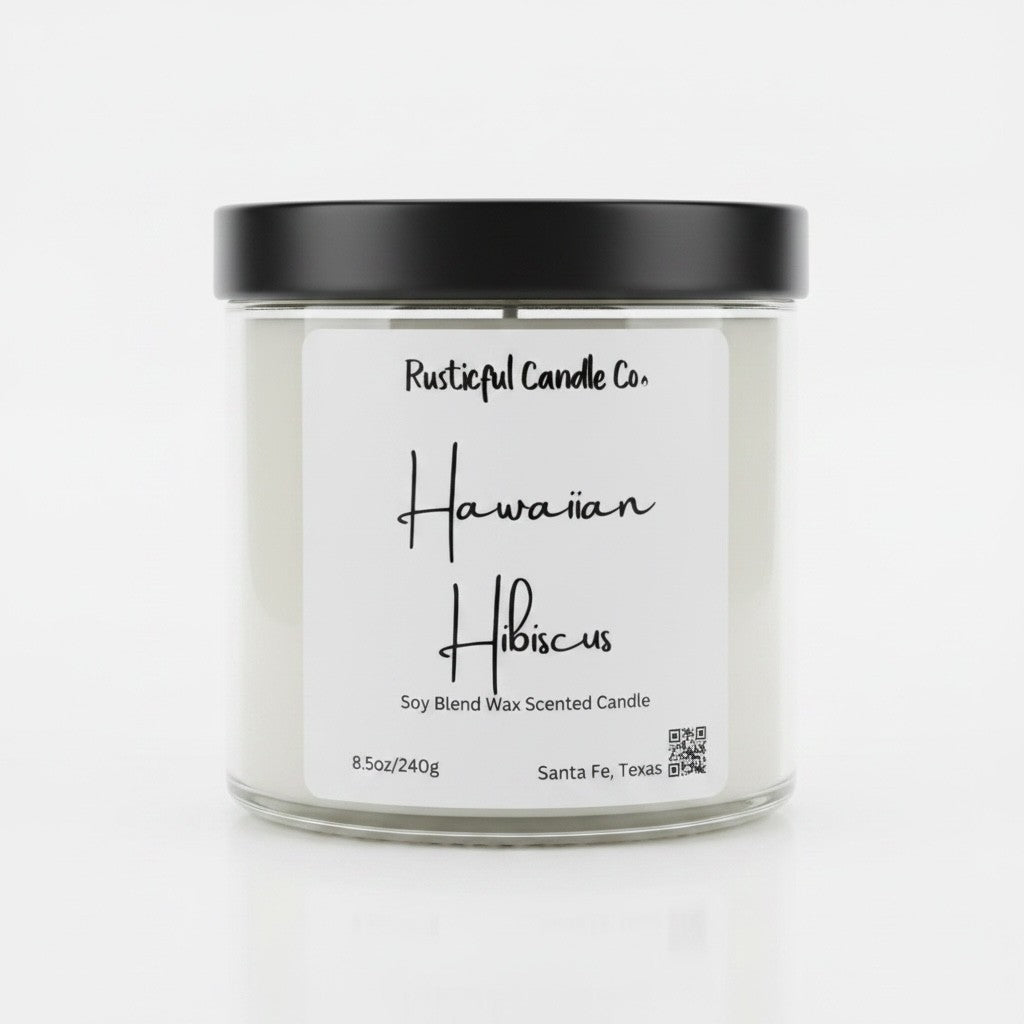 Hawaiian Hibiscus Scented Candle
