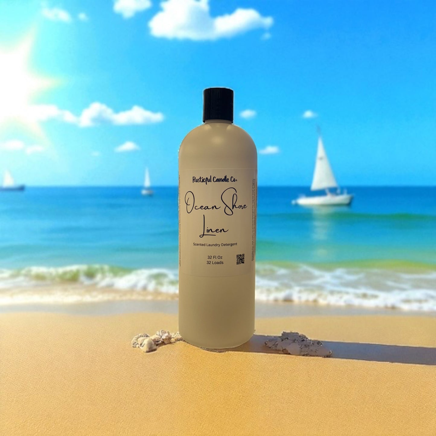 Ocean Shore Linen Liquid Laundry Soap