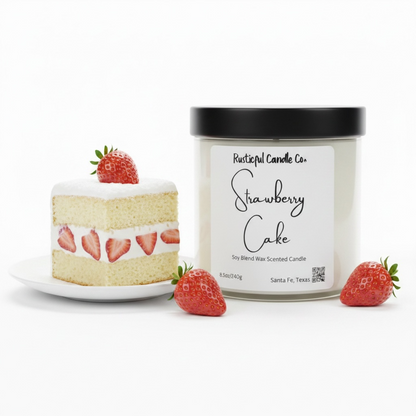 Strawberry Cake Scented Candle