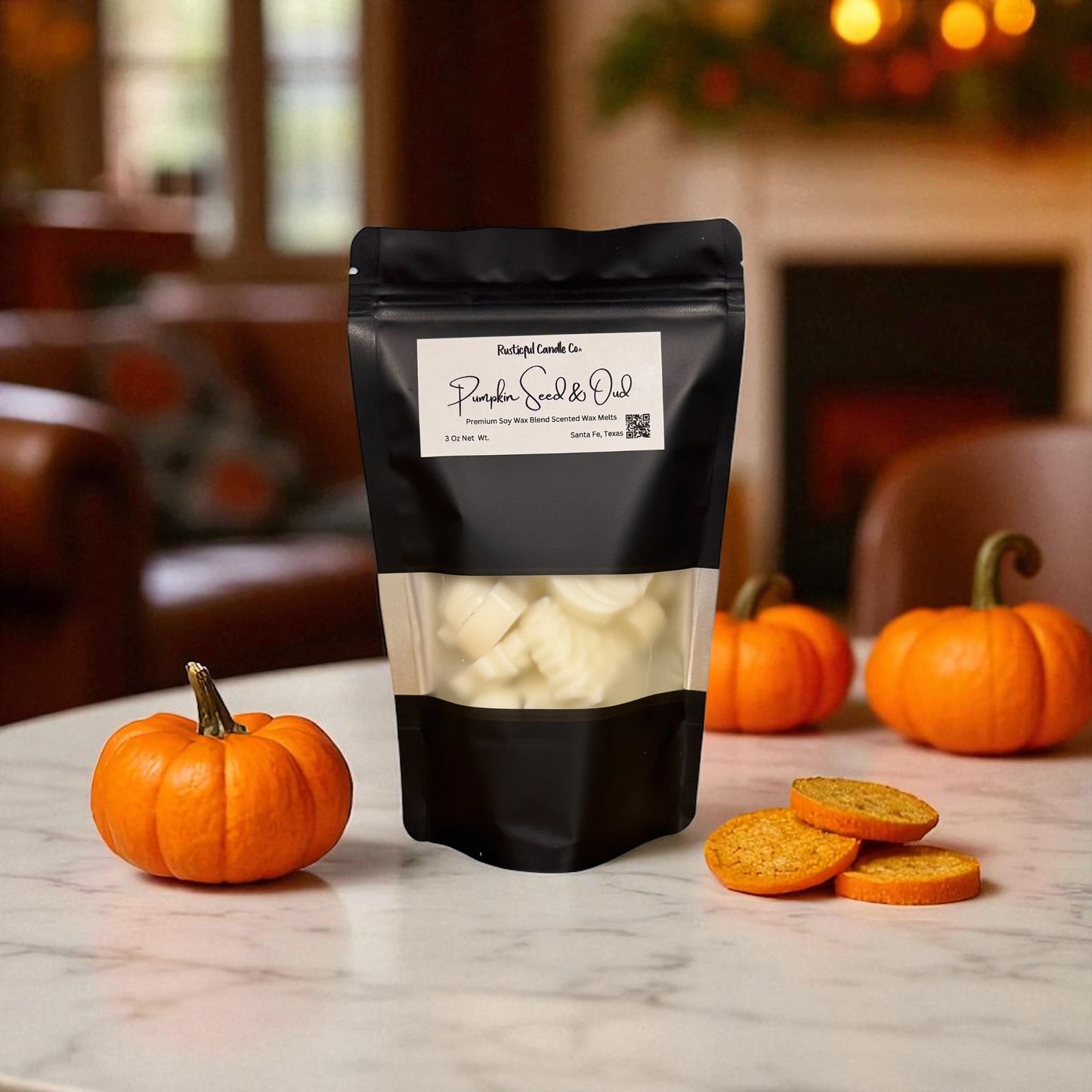 Pumpkin Seed & Oud Scented Wax Melts