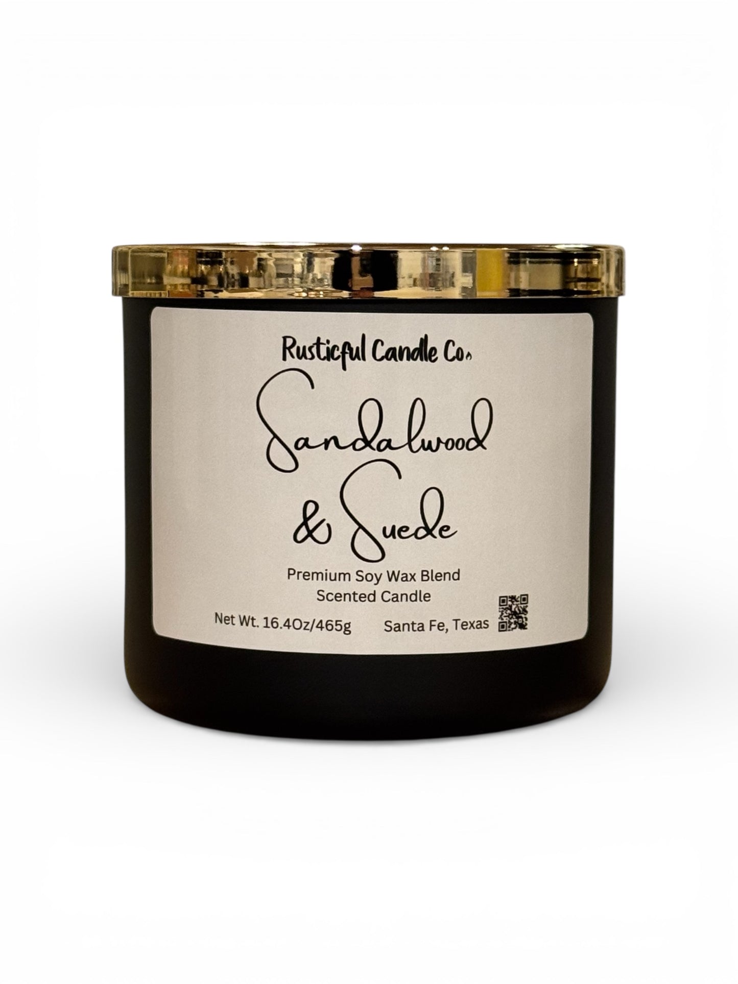 Sandalwood & Suede 3 Wick Scented Candle