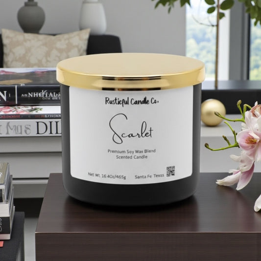 Scarlet 3 Wick Scented Candle