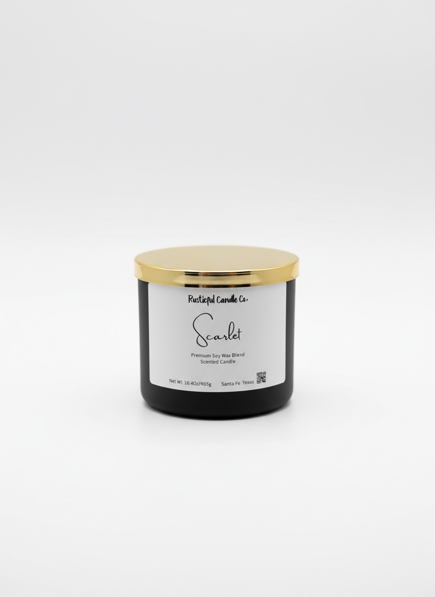 Scarlet 3 Wick Scented Candle
