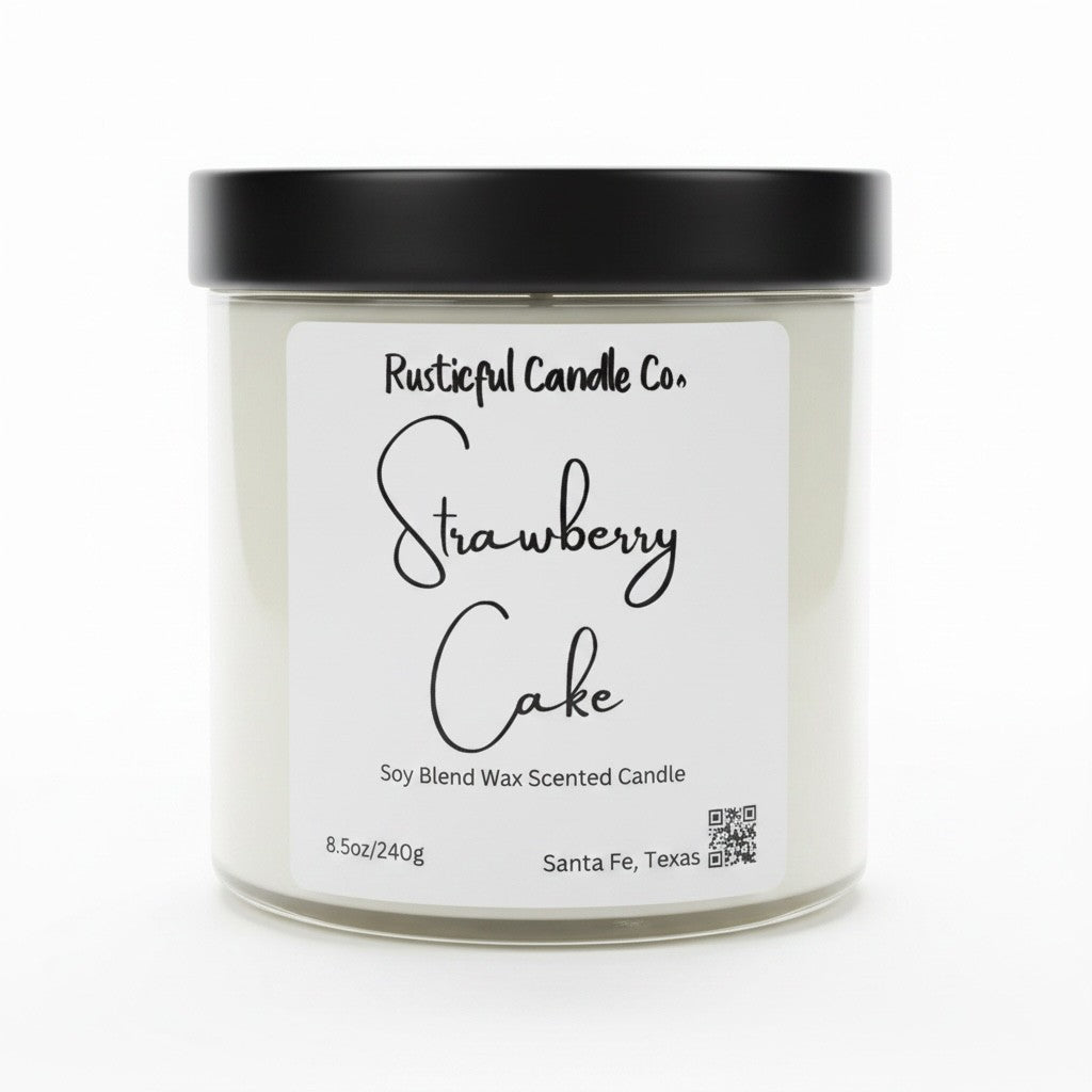 Strawberry Cake Scented Candle