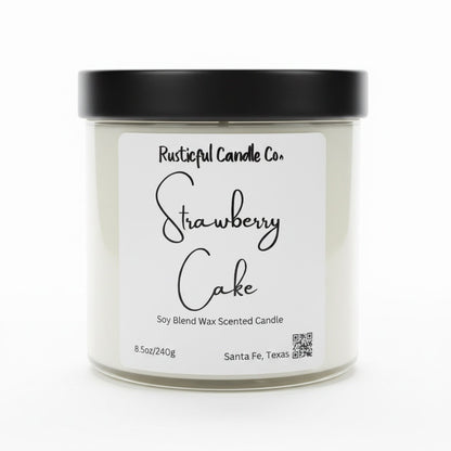 Strawberry Cake Scented Candle