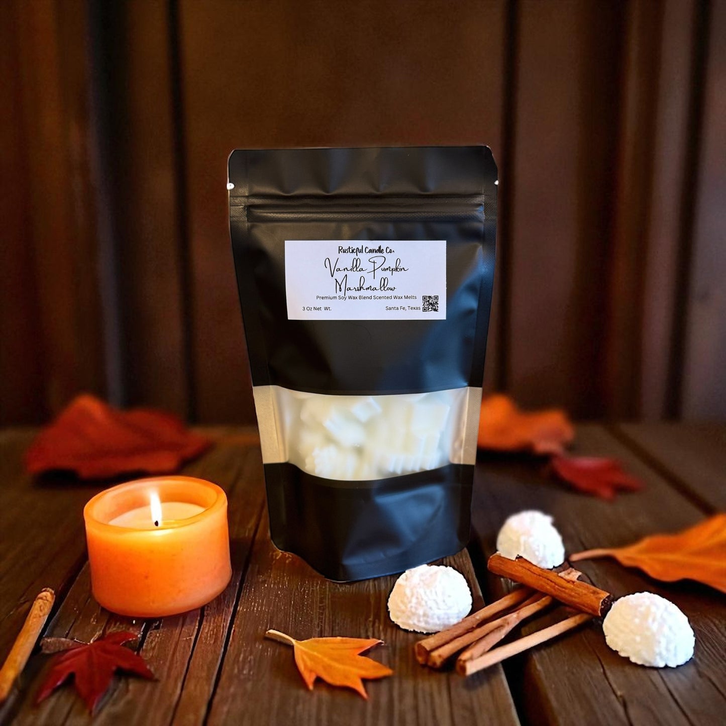 Vanilla Pumpkin Marshmallow Scented Wax Melts